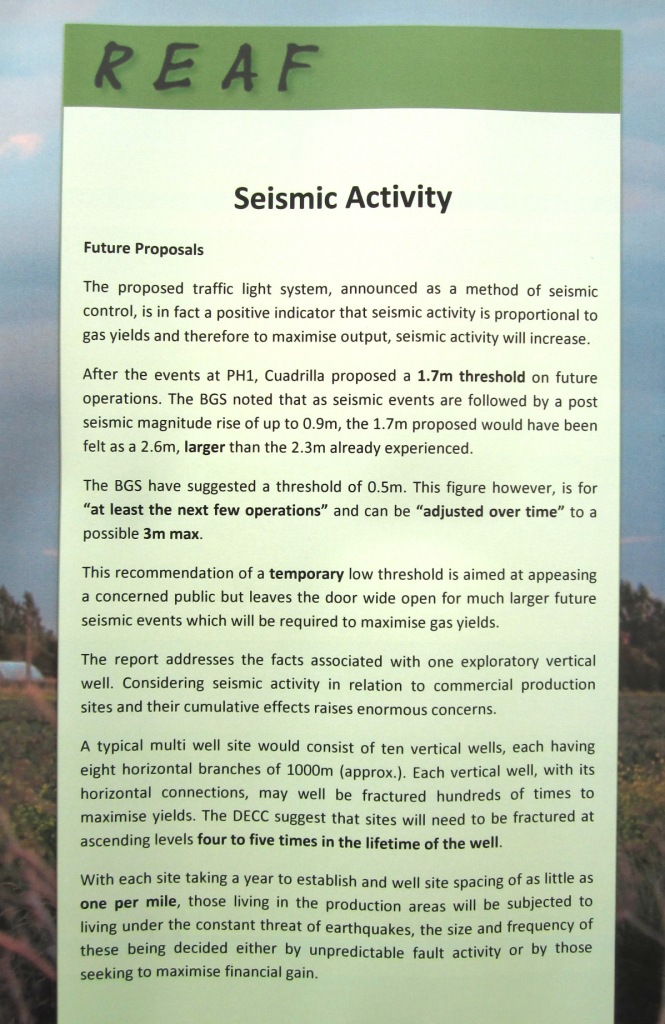 REAF Seismic Activity 2